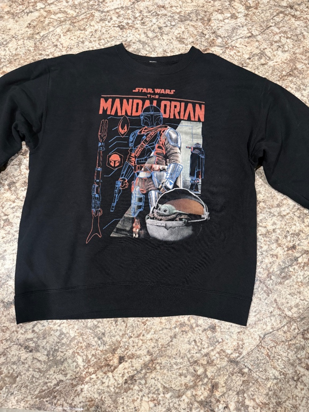 Star Wars: The Mandalorian Crew Neck Sweatshirt Large